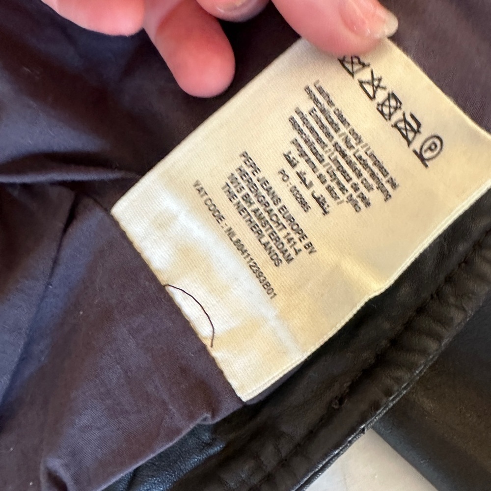 Women's soft brown sheep Leather Jacket with zipper detail - Picture 10 of 12